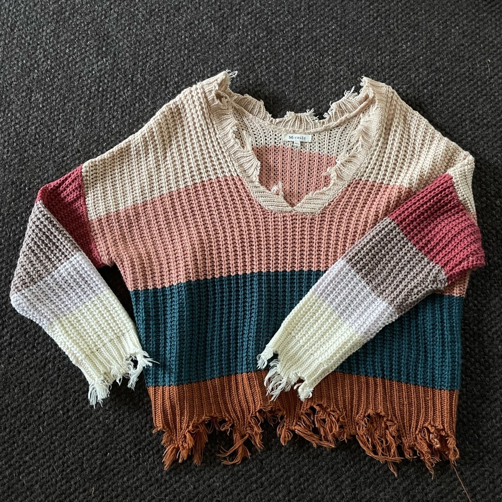 Miracle Multicolor knit sweater